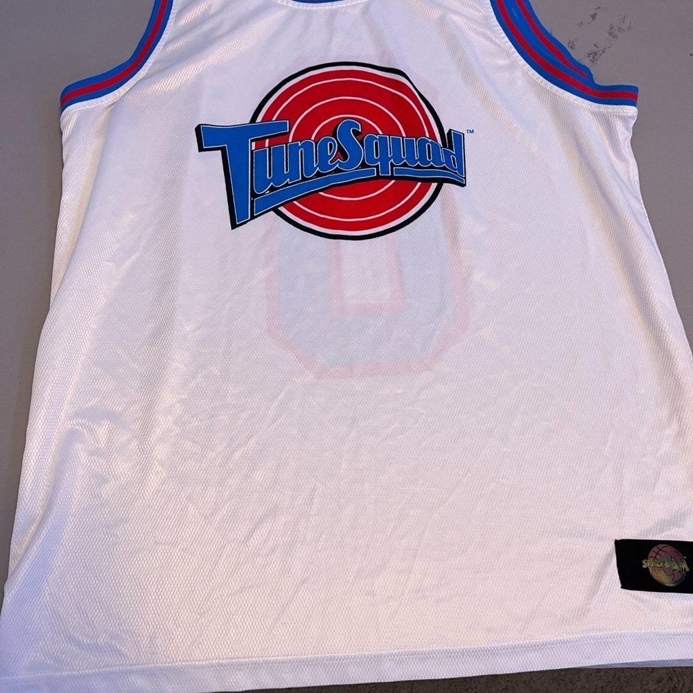 Tune Squad Jersey #0 Men's Size Large Space Jam